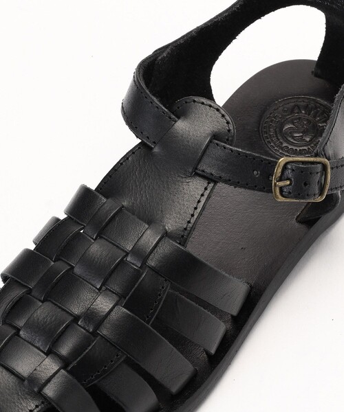FREAK'S STORE（フリークスストア）の「【WEB限定】AMIT LEATHER COMPANY /アミットレザーカンパニー 編み込みストラップサンダル(グルカサンダル)（サンダル・レディース・ホワイト/ブラック/ブラウン・38/36/37）」の10枚目の写真