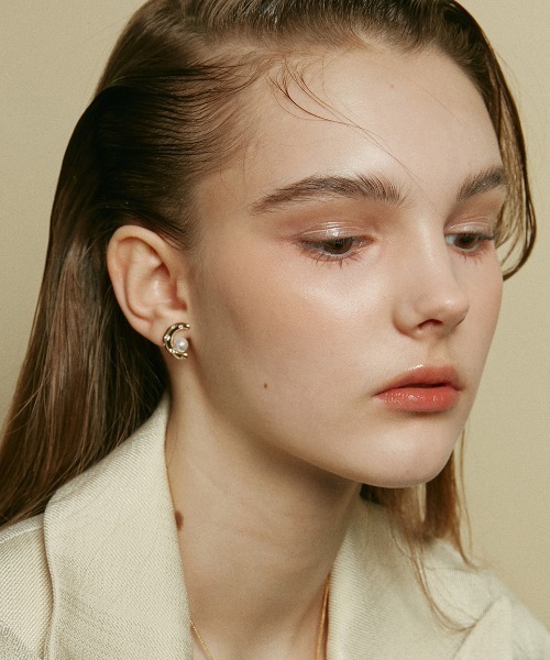 【VINTAGE HOLLYWOOD】Modern Pearl Earring ピアス パール VINTAGE HOLLYWOOD(ヴィンテージハリウッド) ピアス