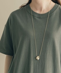 SMELLY | メタルプレートロングネックレス(ネックレス)