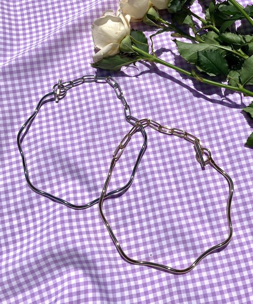 WC（ダブル シー）の「ウェーブチョーカー（ネックレス・レディース・ゴールド/シルバー・FREE）」の4枚目の写真