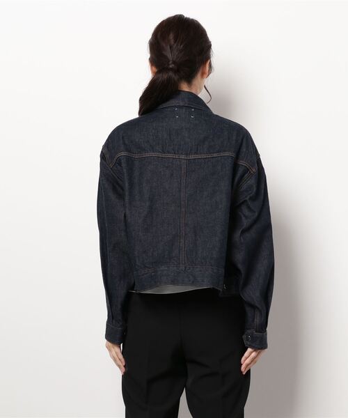 SERGE de bleu（サージ）の「【 SERGE de bleu / サージ 】 MACARON DENIM JACKET／DRY　マカロン デニムジャケット ドライ（デニムジャケット・レディース・インディゴブルー・FREE）」の14枚目の写真