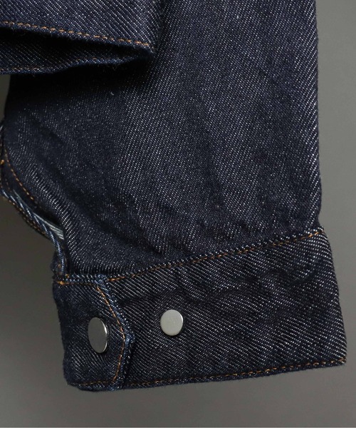 SERGE de bleu（サージ）の「【 SERGE de bleu / サージ 】 MACARON DENIM JACKET／DRY　マカロン デニムジャケット ドライ（デニムジャケット・レディース・インディゴブルー・FREE）」の5枚目の写真