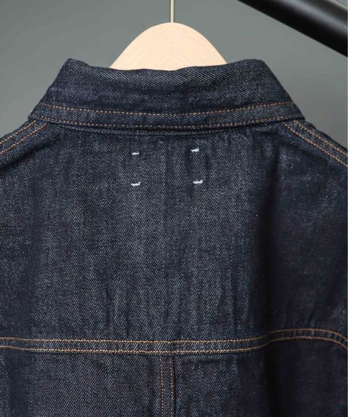 SERGE de bleu（サージ）の「【 SERGE de bleu / サージ 】 MACARON DENIM JACKET／DRY　マカロン デニムジャケット ドライ（デニムジャケット・レディース・インディゴブルー・FREE）」の7枚目の写真