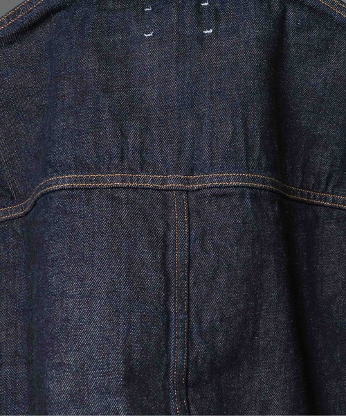 SERGE de bleu（サージ）の「【 SERGE de bleu / サージ 】 MACARON DENIM JACKET／DRY　マカロン デニムジャケット ドライ（デニムジャケット・レディース・インディゴブルー・FREE）」の8枚目の写真