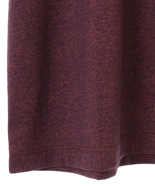 CROWDED CLOSET(クラウデッドクローゼット)の「メランジ天竺Uネックカットソー(Tシャツ/カットソー・メンズ・ベージュ/オレンジ/ネイビー・03/02/04)」の8枚目の写真