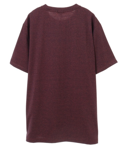 CROWDED CLOSET(クラウデッドクローゼット)の「メランジ天竺Uネックカットソー(Tシャツ/カットソー・メンズ・ベージュ/オレンジ/ネイビー・03/02/04)」の9枚目の写真