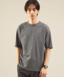 green label relaxing | ＜green label relaxing＞ミジンボーダー クルーネック 半袖 Tシャツ(Tシャツ/カットソー)