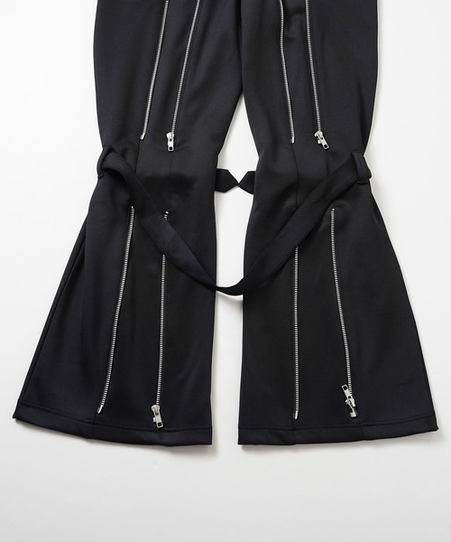 X-girl（エックスガール）の「JERSEY BONTAGE PANTS（その他パンツ・レディース・ブラック/バーガンディー/グリーン・S/XS/M）」の18枚目の写真