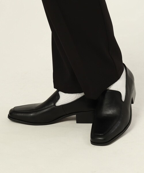 tk.TAKEO KIKUCHI(ティーケータケオキクチ)の「◆ヒールスリッポンシューズ(その他シューズ・メンズ・ブラック・65/75)」の7枚目の写真