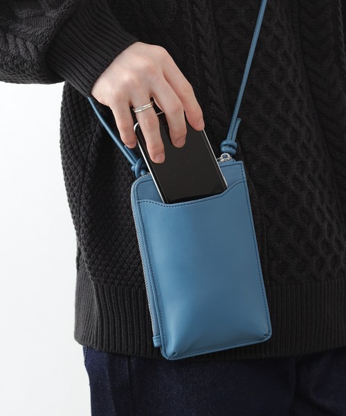 COLONY 2139（コロニートゥーワンスリーナイン）の「【新色追加】スマホお財布ミニショルダーバッグ（ショルダーバッグ・レディース・ブラック/ブラック系その他/グレー/ダークブラウン/レンガ/レオパード/ブラウン系その他/ピンク/ベージュ/ライム/グレー系その他/ブルー/ホワイト/グリーン/ブラック系その他3・FREE）」の12枚目の写真