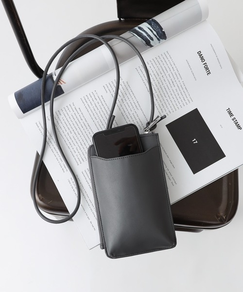 COLONY 2139（コロニートゥーワンスリーナイン）の「【新色追加】スマホお財布ミニショルダーバッグ（ショルダーバッグ・レディース・ブラック/ブラック系その他/グレー/ダークブラウン/レンガ/レオパード/ブラウン系その他/ピンク/ベージュ/ライム/グレー系その他/ブルー/ホワイト/グリーン/ブラック系その他3・FREE）」の18枚目の写真