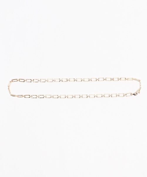 jouetie（ジュエティ）の「スクエアチェーンベルト（ベルト・レディース・シルバー/ゴールド・FREE）」の2枚目の写真