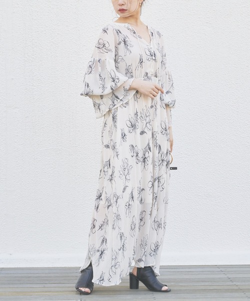 ブランド古着 長袖ワンピース ワンピース Who S Who Chico フーズフーチコ のファッション通販 Zozoused