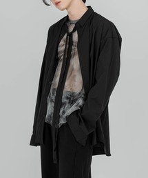 FOLLOWIN | 【UNISEX】オーバーフィットベルト付きベーシックシャツ(シャツ/ブラウス)