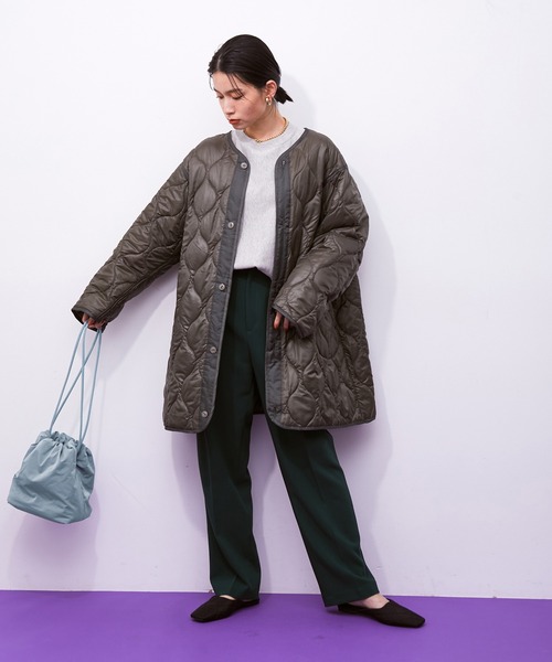 ADAM ET ROPE'（アダムエロペ）の「マシュマロ巾着バッグ（ショルダーバッグ・レディース・ブラウン系その他2/イエロー/ブルー系その他4・FREE）」の22枚目の写真