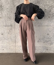 ダブルタックルーズデザインパンツ