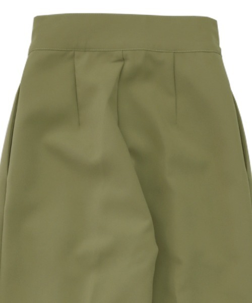 select MOCA by son（セレクトモカバイソン）の「ダブルタックルーズデザインパンツ（スラックス・レディース・ブラック/ライトグリーン/スモークピンク/テラコッタ/ベージュ・SMALL/MEDIUM/X-SMALL）」の8枚目の写真