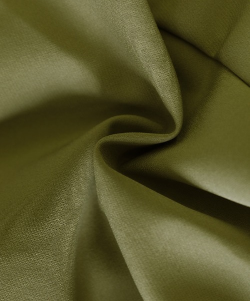 select MOCA by son（セレクトモカバイソン）の「ダブルタックルーズデザインパンツ（スラックス・レディース・ブラック/ライトグリーン/スモークピンク/テラコッタ/ベージュ・SMALL/MEDIUM/X-SMALL）」の7枚目の写真