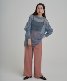 TINA：JOJUN | ウール混 シアーニット TINA:JOJUN(ニット/セーター)