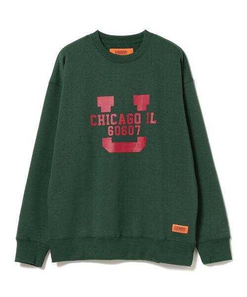 B:MING by BEAMS（ビーミングバイビームス）の「UNIVERSAL OVERALL / ロゴ スウェット（スウェット・レディース・ブラック系その他3/ダークグリーン・MEDIUM/SMALL）」の8枚目の写真