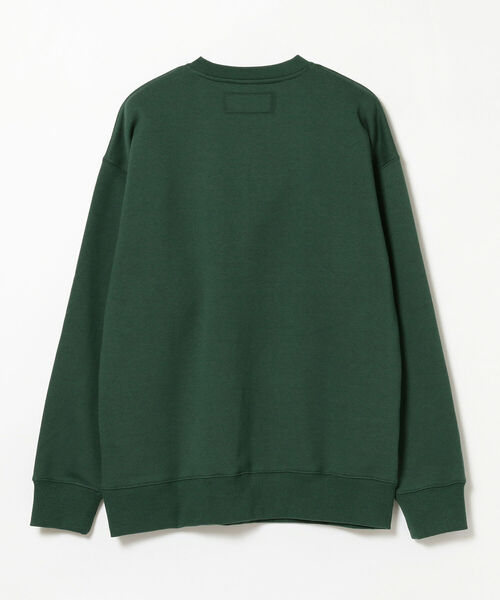 B:MING by BEAMS（ビーミングバイビームス）の「UNIVERSAL OVERALL / ロゴ スウェット（スウェット・レディース・ブラック系その他3/ダークグリーン・MEDIUM/SMALL）」の9枚目の写真