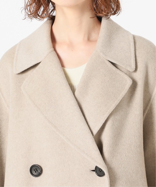 IENA(イエナ)の「スーパー160 ダブルフェイス テーラードコート◆(その他アウター・レディース・ネイビー/ナチュラル・38/36/40)」の10枚目の写真