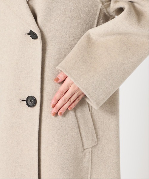 IENA(イエナ)の「スーパー160 ダブルフェイス テーラードコート◆(その他アウター・レディース・ネイビー/ナチュラル・38/36/40)」の12枚目の写真