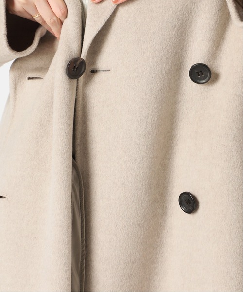 IENA(イエナ)の「スーパー160 ダブルフェイス テーラードコート◆(その他アウター・レディース・ネイビー/ナチュラル・38/36/40)」の16枚目の写真