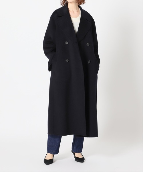 IENA(イエナ)の「スーパー160 ダブルフェイス テーラードコート◆(その他アウター・レディース・ネイビー/ナチュラル・38/36/40)」の21枚目の写真