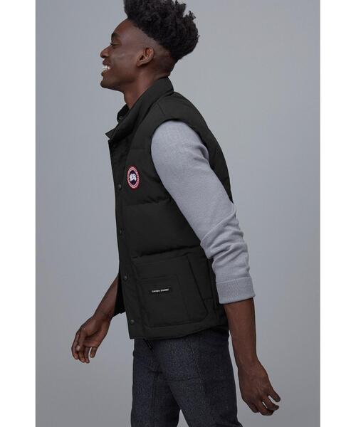 CANADA GOOSE（カナダグース）の「＜CANADA GOOSE（カナダグース）＞ FREESTYLE VEST/フリースタイルベスト □□（ダウンベスト・メンズ・ブラック・S/M/L）」の2枚目の写真