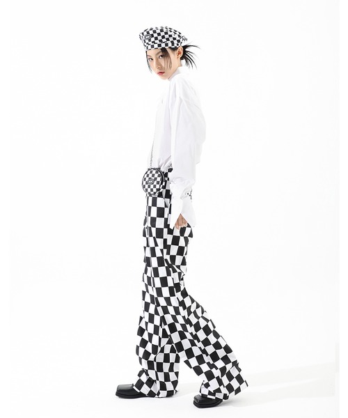 BASIC COTTON（ベーシックコットン）の「A'GEM/9 × .kom『BASIC COTTON/ベーシックコットン』BCN over shirt/ベーシック オーバーシャツ ボタンダウン（シャツ/ブラウス・レディース・ホワイト/ブラック/ブルー・FREE）」の9枚目の写真
