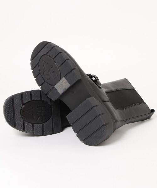 ASH(アッシュ)の「WEB限定【STORM CHAIN】チェーンハーフブーツ(ブーツ・レディース・ブラック・38/40/36/39/35/37)」の7枚目の写真