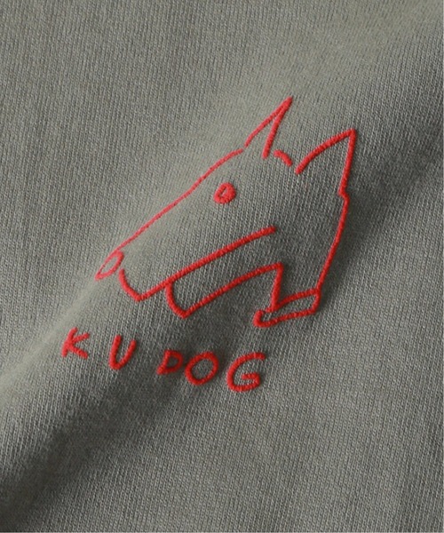 kudos（クードス）の「【kudos / クードス】KUDOG T-SHIRT（Tシャツ/カットソー・メンズ・グレー・1/2）」の4枚目の写真
