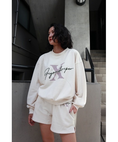 FIG&VIPER（フィグアンドバイパー）の「10th スエットSP（その他パンツ・レディース・ピンク/アイボリー/ダークグレー・FREE）」の4枚目の写真