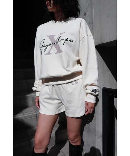 FIG&VIPER（フィグアンドバイパー）の「10th スエットSP（その他パンツ・レディース・ピンク/アイボリー/ダークグレー・FREE）」の7枚目の写真