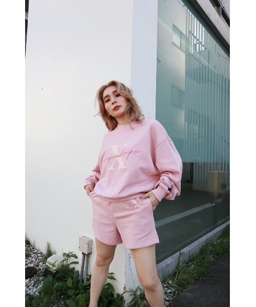 FIG&VIPER（フィグアンドバイパー）の「10th スエットSP（その他パンツ・レディース・ピンク/アイボリー/ダークグレー・FREE）」の13枚目の写真