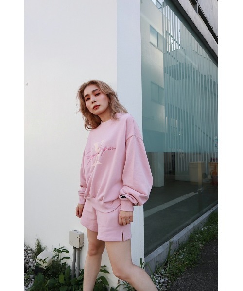 FIG&VIPER（フィグアンドバイパー）の「10th スエットSP（その他パンツ・レディース・ピンク/アイボリー/ダークグレー・FREE）」の15枚目の写真