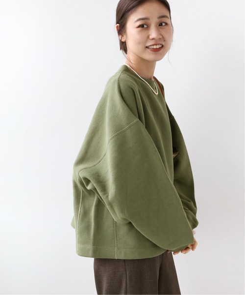 Champion（チャンピオン）の「●《別注》【CHAMPION/チャンピオン】*RELUME REVERSE WEAVE 11.5OZ：スウェット◆（スウェット・レディース・ブラック/カーキ/ベージュ/グレー/ホワイト・L）」の8枚目の写真