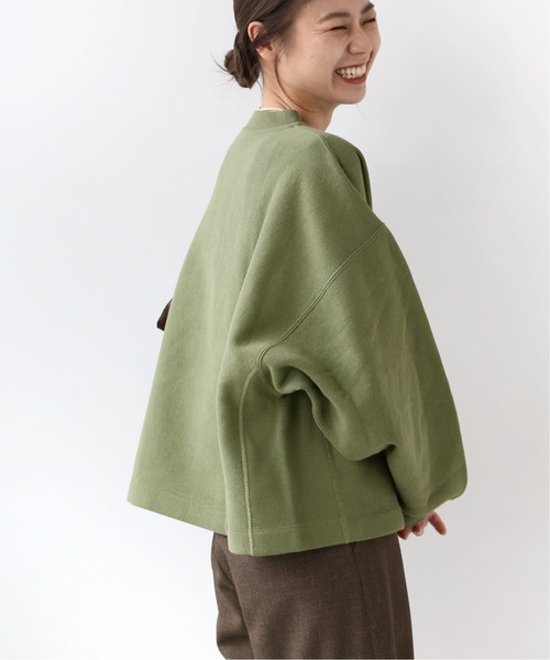 Champion（チャンピオン）の「●《別注》【CHAMPION/チャンピオン】*RELUME REVERSE WEAVE 11.5OZ：スウェット◆（スウェット・レディース・ブラック/カーキ/ベージュ/グレー/ホワイト・L）」の9枚目の写真