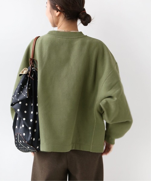 Champion（チャンピオン）の「●《別注》【CHAMPION/チャンピオン】*RELUME REVERSE WEAVE 11.5OZ：スウェット◆（スウェット・レディース・ブラック/カーキ/ベージュ/グレー/ホワイト・L）」の10枚目の写真