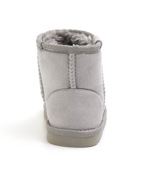 Ampersand(アンパサンド)の「ボアブーツ(トドラー)(ブーツ・キッズ・グレー/ブラック/ベージュ/ダークブラウン/ピンク/レインボー/カーキ・17/18/21/19/20/16)」の12枚目の写真