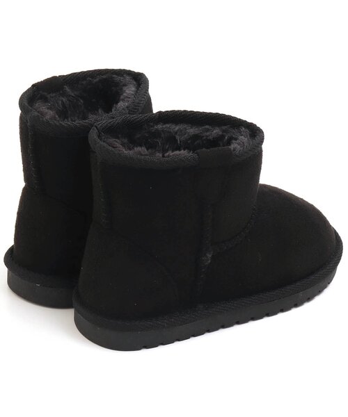 Ampersand(アンパサンド)の「ボアブーツ(トドラー)(ブーツ・キッズ・グレー/ブラック/ベージュ/ダークブラウン/ピンク/レインボー/カーキ・17/18/21/19/20/16)」の14枚目の写真