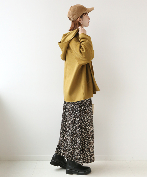 Simplicite（サンプリシテ）の「フードリバー ミドルコート◆（ブルゾン・レディース・ベージュ/カーキ・FREE）」の22枚目の写真