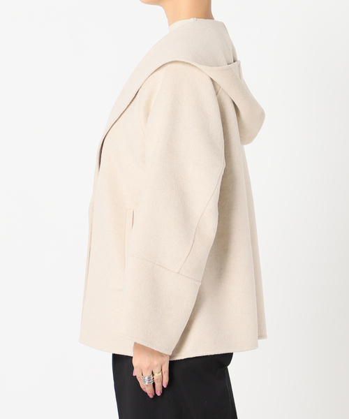 美品　SIMPLICITE S120ブレンド リバーミドル コート B.C STOCK（ベーセーストック）の「S120ブレンドリバーミドルコート