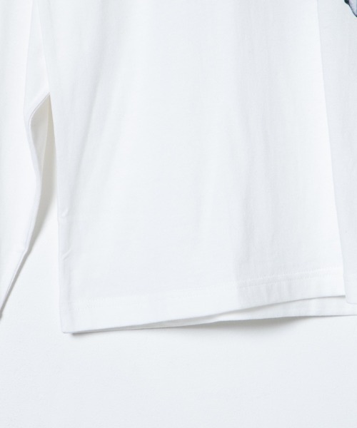 WEGO(ウィゴー)の「WEGO/BABYフォトロンT(Tシャツ/カットソー・メンズ・ホワイト/ブラック・SMALL/MEDIUM/LARGE)」の13枚目の写真