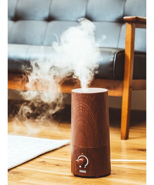 on the day（オンザデイ）の「PRISMATE(プリズメイト) アロマ超音波加湿器 WOOD（生活家電・メンズ・ブラウン/キャメル/ダークウッド・FREE）」の6枚目の写真