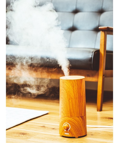 on the day（オンザデイ）の「PRISMATE(プリズメイト) アロマ超音波加湿器 WOOD（生活家電・メンズ・ブラウン/キャメル/ダークウッド・FREE）」の11枚目の写真