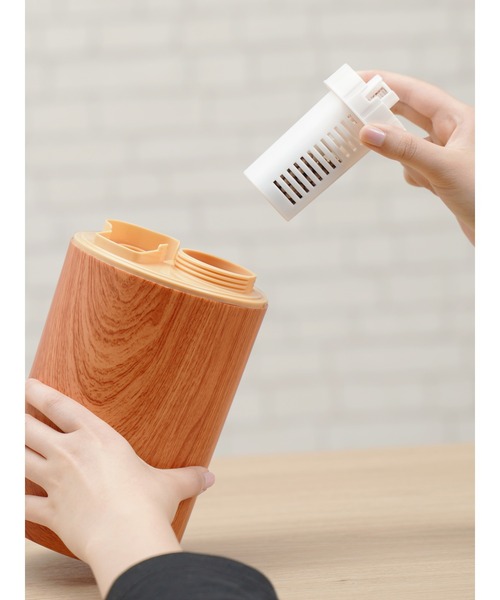 on the day（オンザデイ）の「PRISMATE(プリズメイト) アロマ超音波加湿器 WOOD（生活家電・メンズ・ブラウン/キャメル/ダークウッド・FREE）」の12枚目の写真