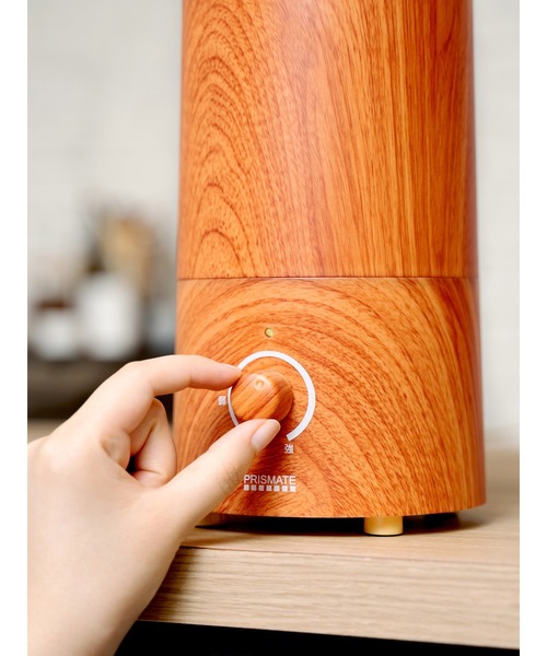 on the day（オンザデイ）の「PRISMATE(プリズメイト) アロマ超音波加湿器 WOOD（生活家電・メンズ・ブラウン/キャメル/ダークウッド・FREE）」の13枚目の写真