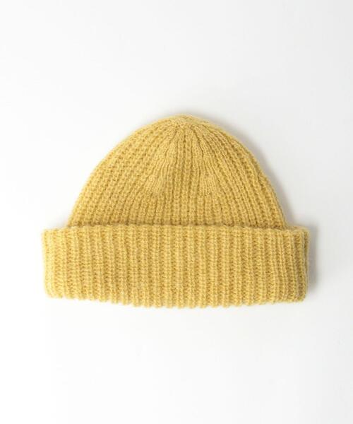 BEAUTY&YOUTH UNITED ARROWS(ビューティーアンドユースユナイテッドアローズ)の「BY ニットワッチ(ニットキャップ/ビーニー・レディース・ブラック/ピンク/イエロー/ナチュラル・FREE)」の4枚目の写真